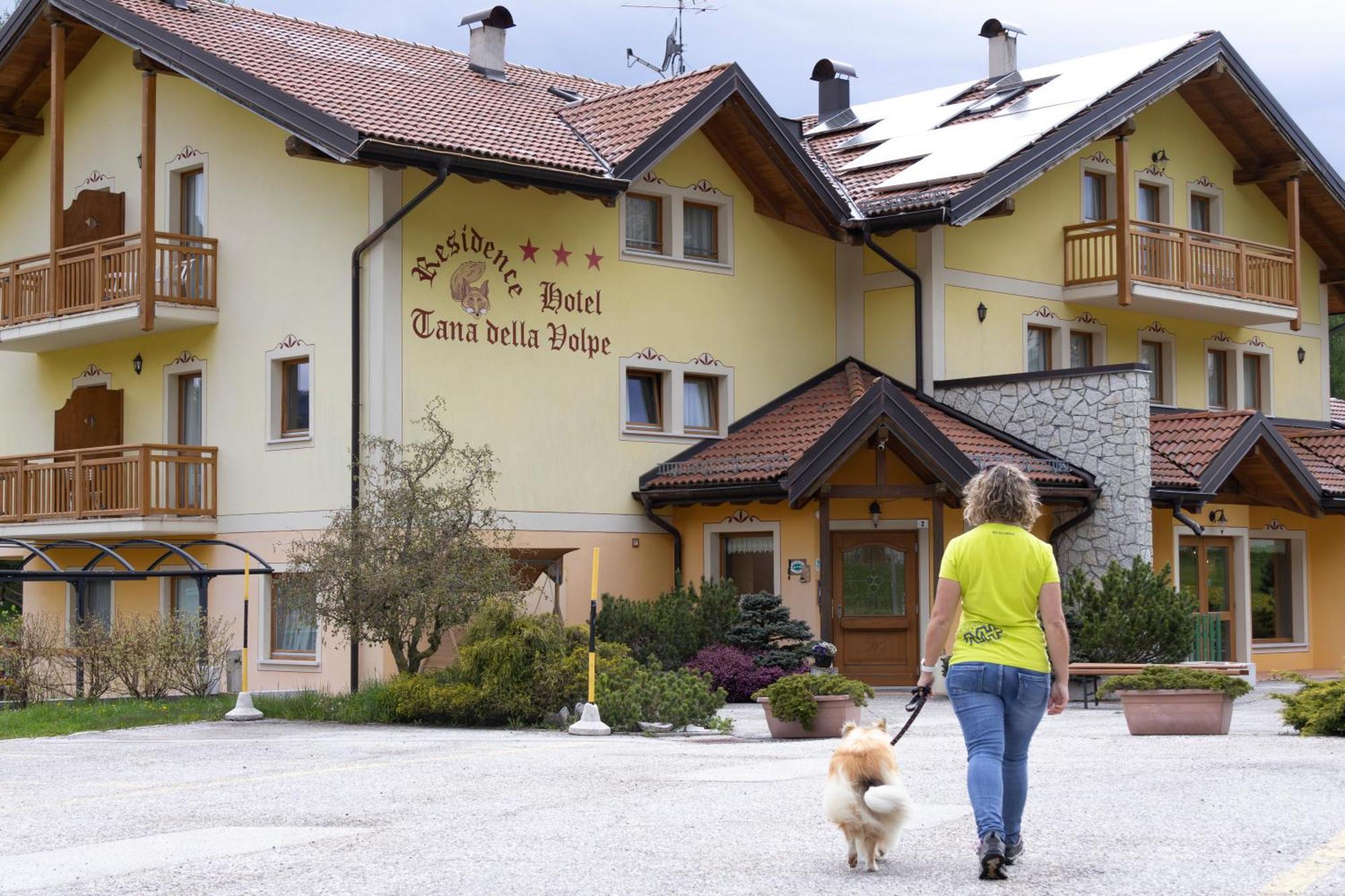 Aparthotel Tana Della Volpe Lavarone Esterno foto